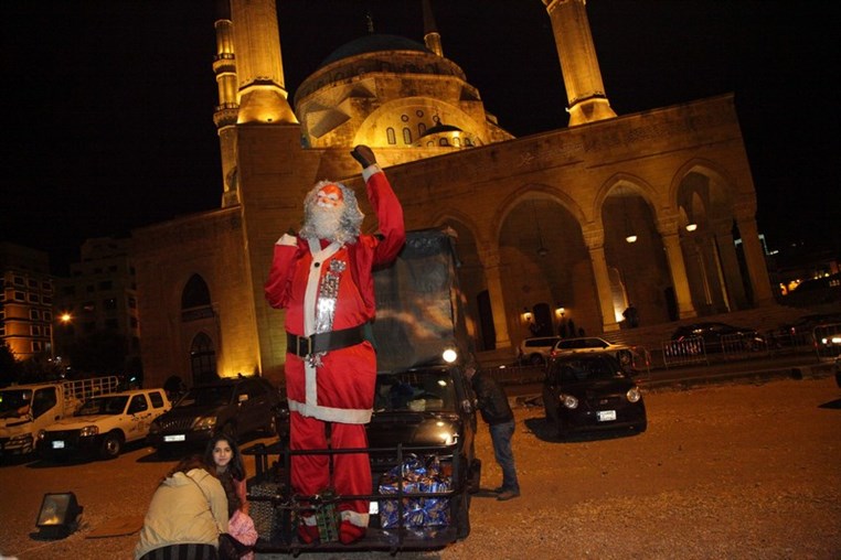 Christmas Tree at Beirut Martyrs Square 